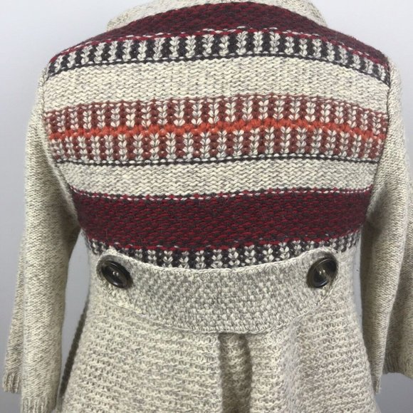 Have one to sell? Sell now Free People Sz S/P Cropped 3/4 Sleeve 1 Button Hoodi - Picture 2 of 6